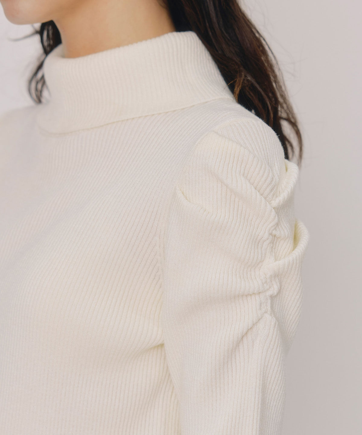 REDYAZEL「ラメタートルニットプルオーバー」|ニット・セーター|