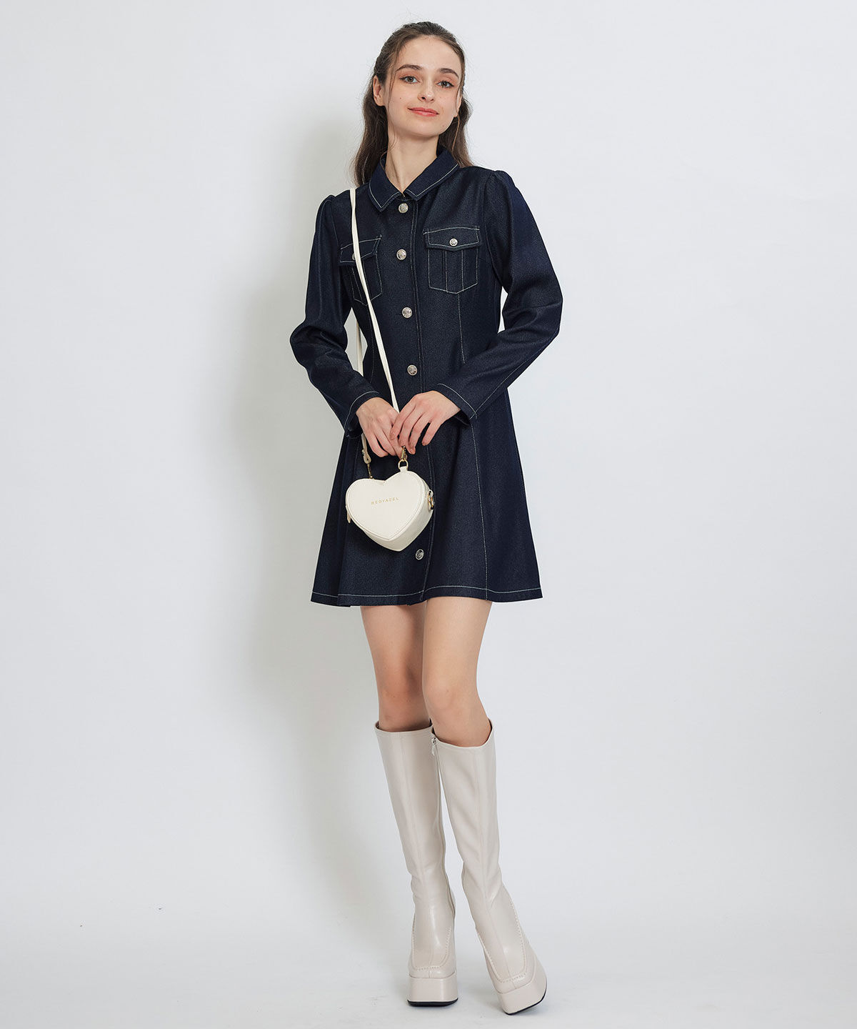 REDYAZEL「Love Me Heart モチーフ2WAYミニショルダーバッグ」|ショルダー・メッセンジャー|