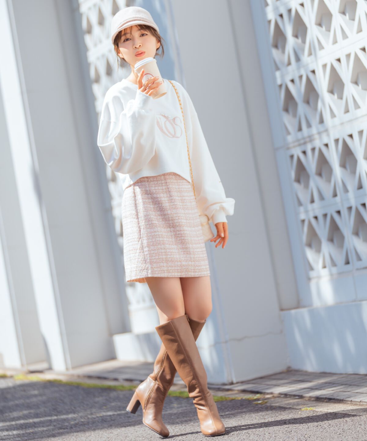 WILLSELECTION「刺繍ロゴ裏毛ミニプルオーバー」|Tシャツ・カットソー|