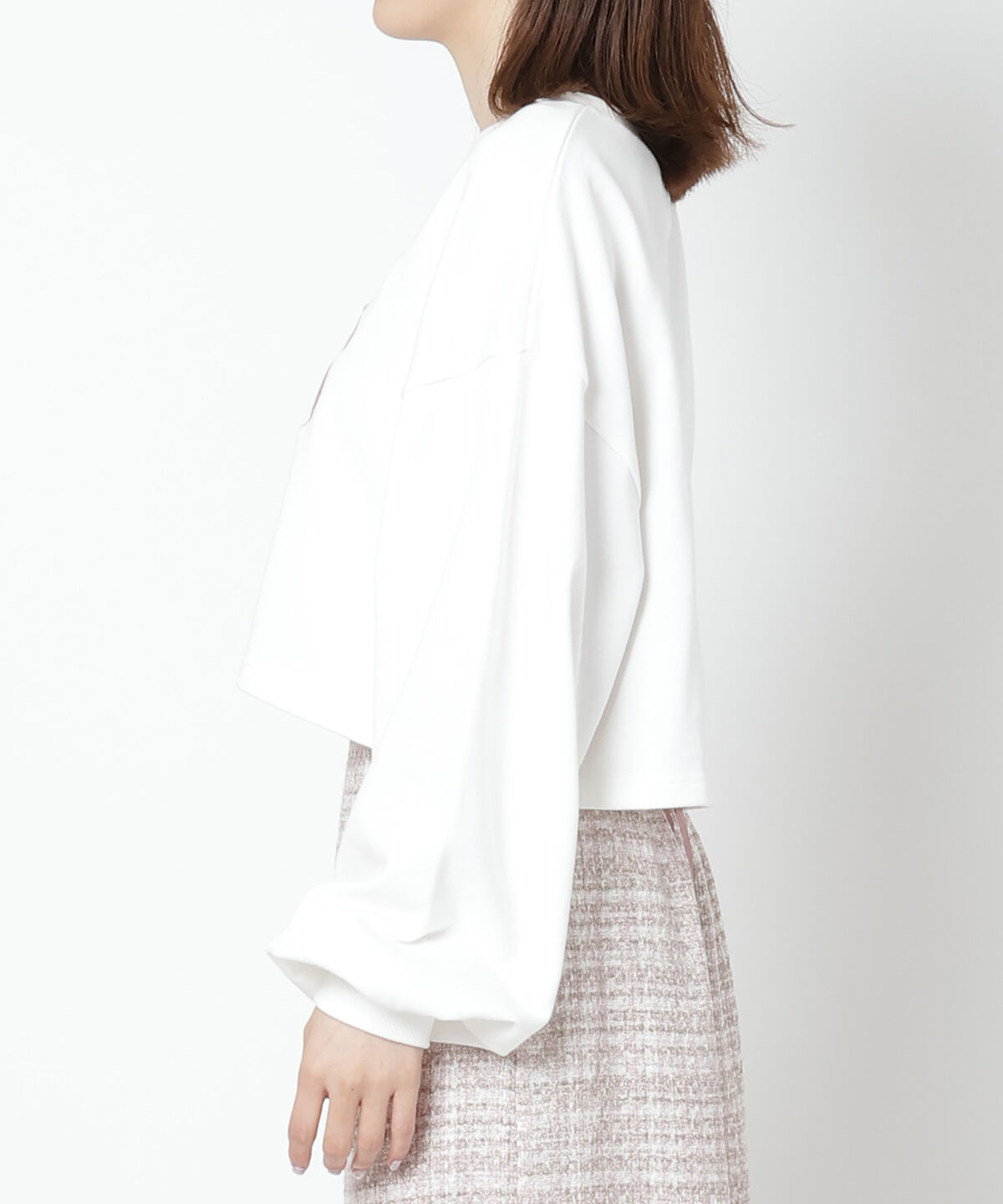 WILLSELECTION「刺繍ロゴ裏毛ミニプルオーバー」|Tシャツ・カットソー|