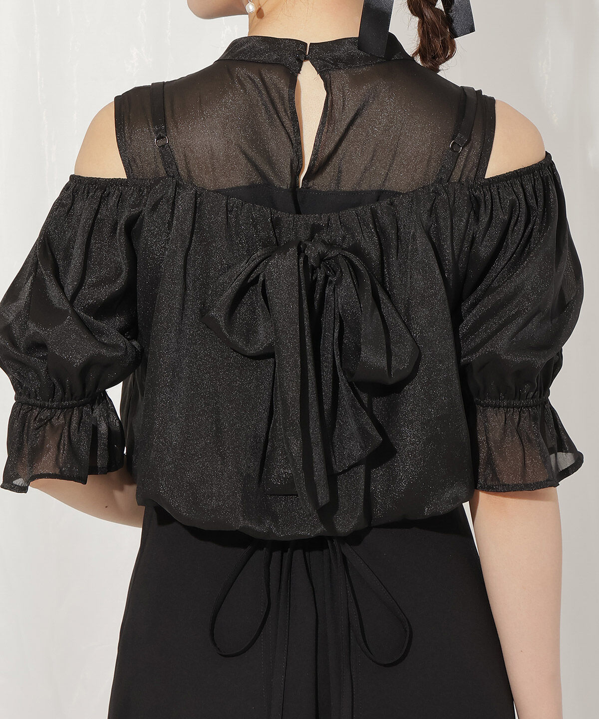 WILLSELECTION「リボンビスチェ付きドレス」|ドレス|