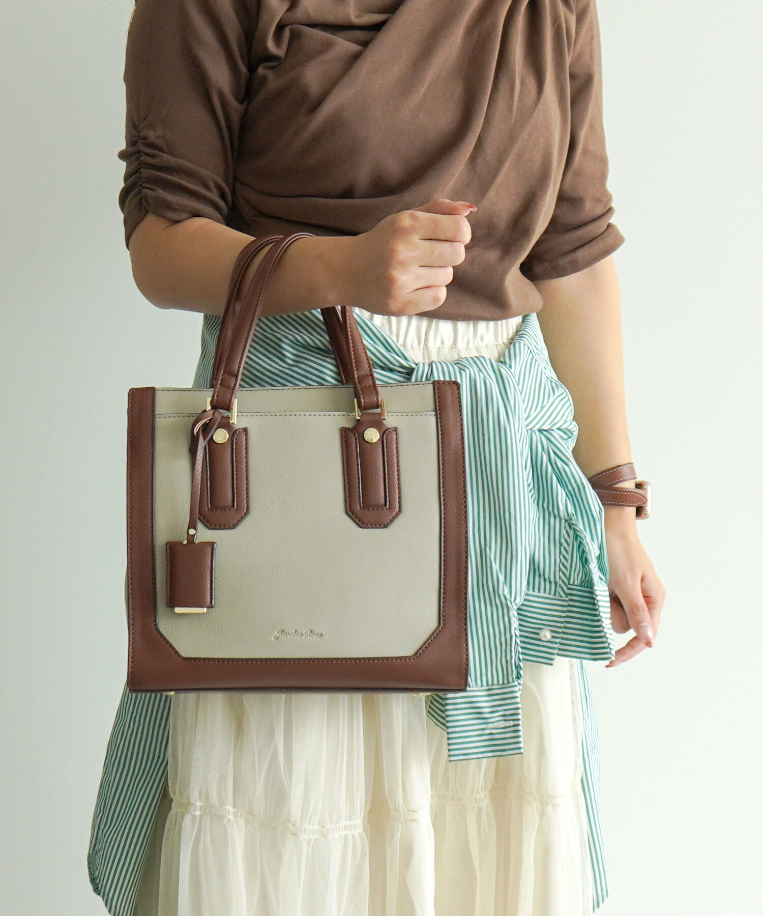  「Jewelna Rose アリゼ トートバッグ ミドルサイズ 11928」|ショルダー・メッセンジャー|コンビN