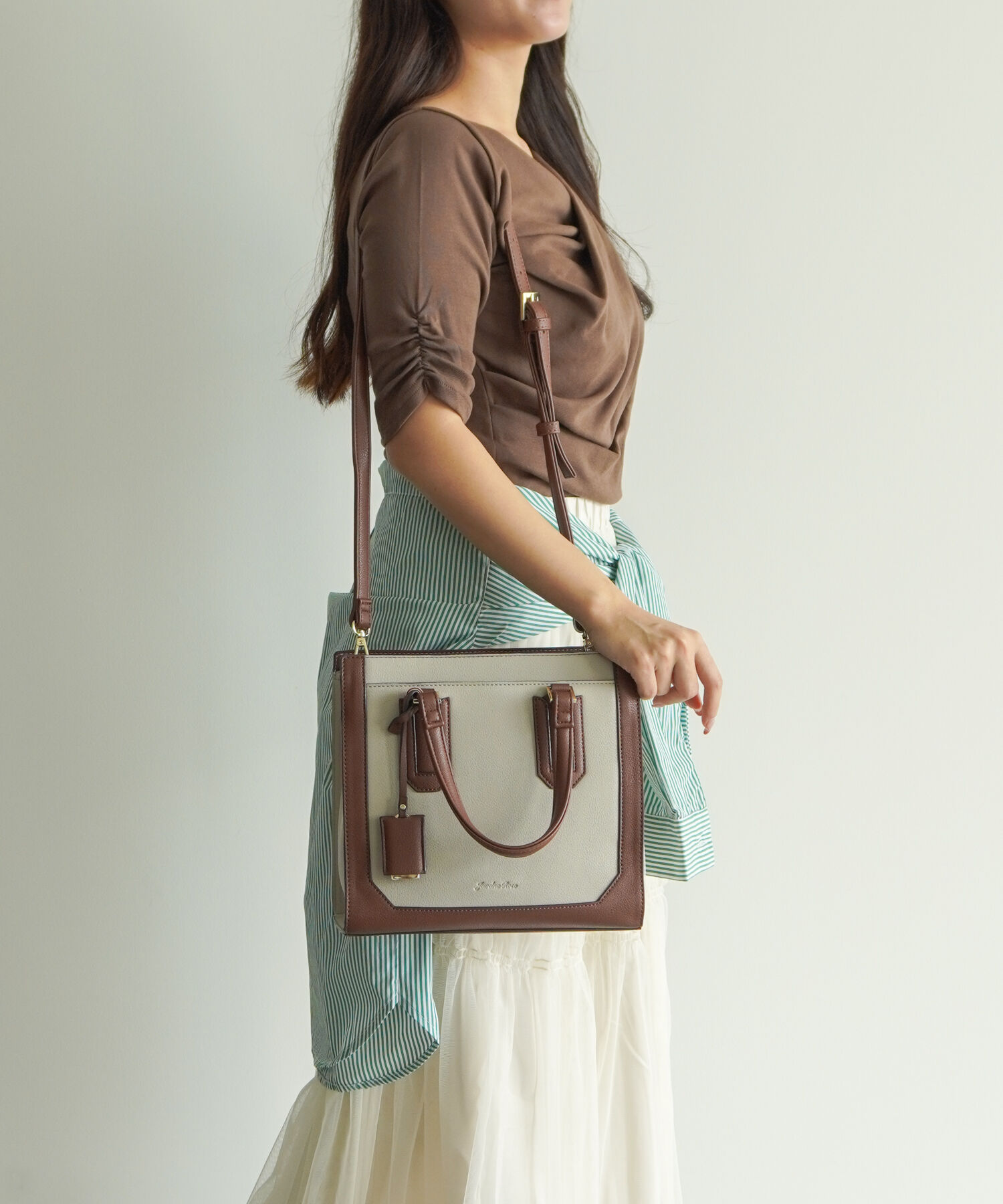  「Jewelna Rose アリゼ トートバッグ ミドルサイズ 11928」|ショルダー・メッセンジャー|