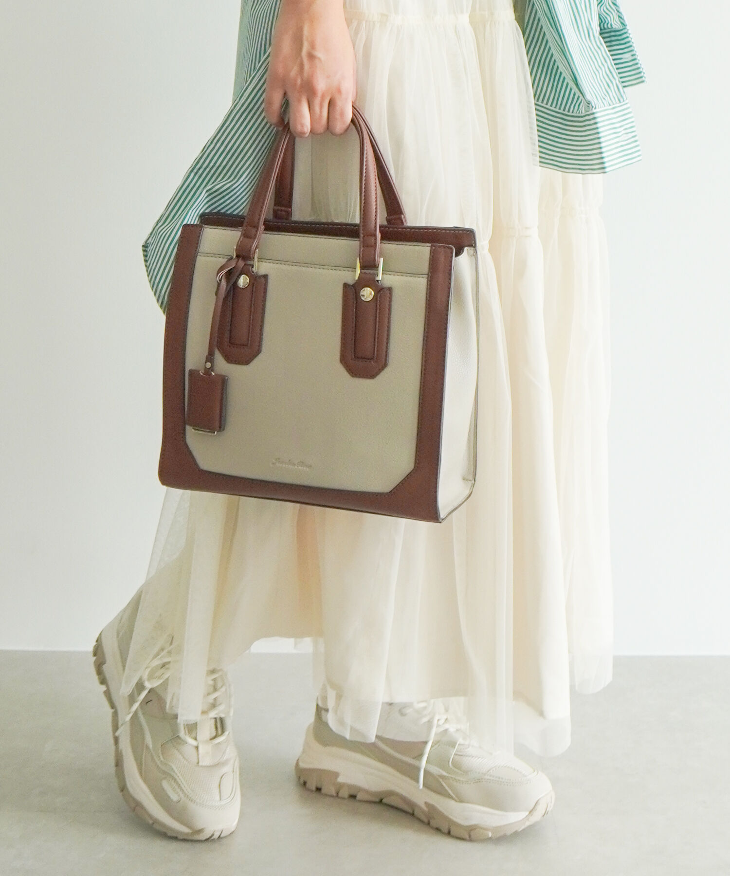  「Jewelna Rose アリゼ トートバッグ ミドルサイズ 11928」|ショルダー・メッセンジャー|