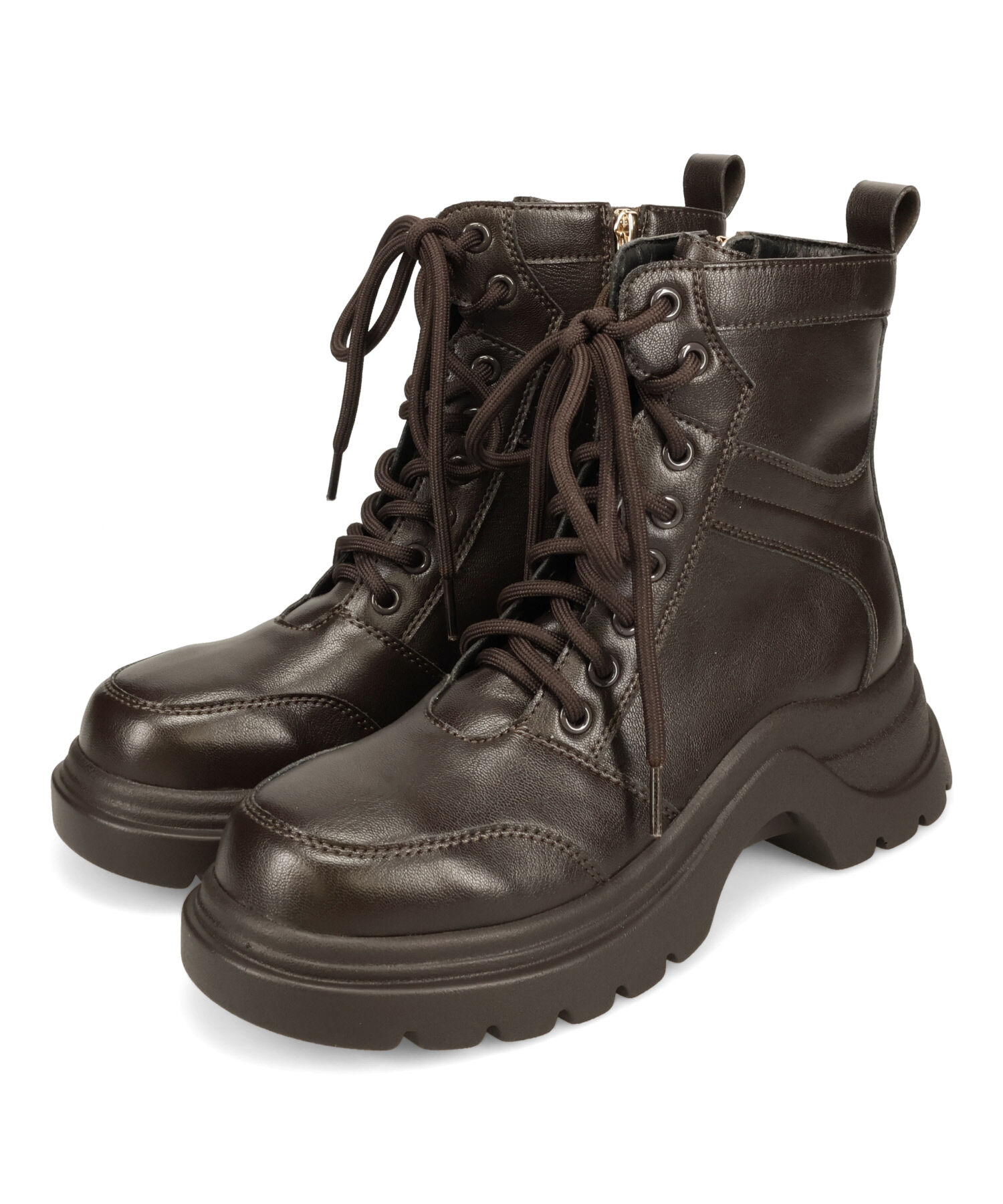 ORiental TRaffic「 厚底 レースアップブーツ /51401」|ショートブーツ|