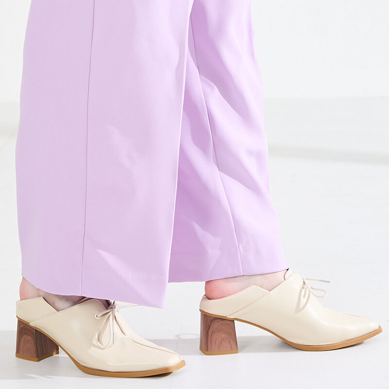 ORiental TRaffic「●2026春夏新作●ウッドヒールパンプス/61102」|パンプス|