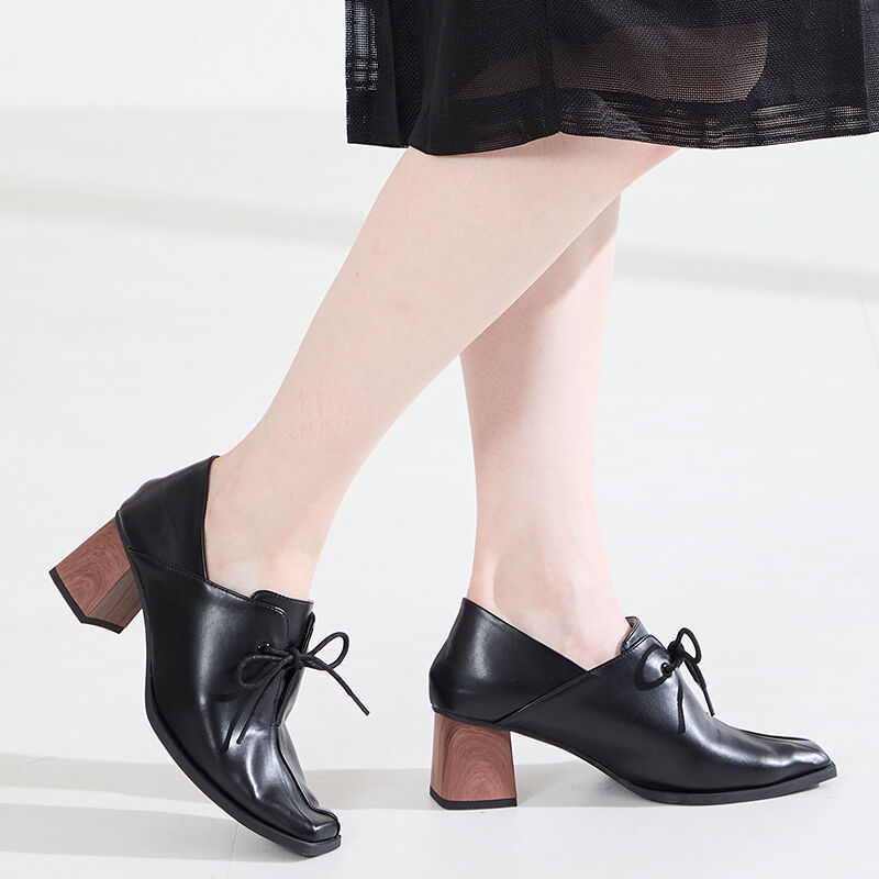 ORiental TRaffic「●2026春夏新作●ウッドヒールパンプス/61102」|パンプス|