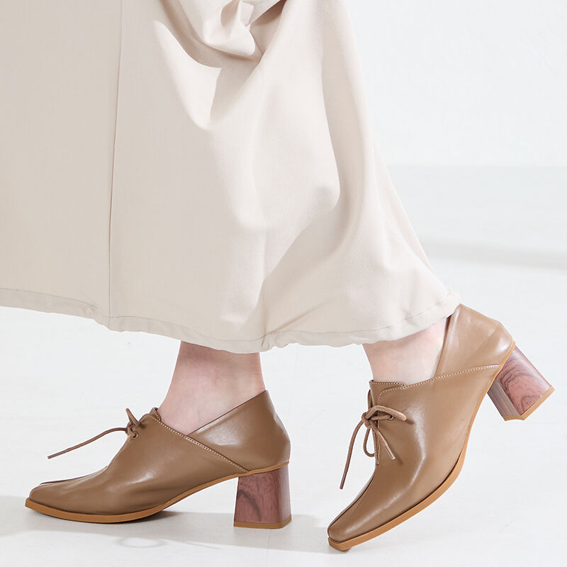 ORiental TRaffic「●2026春夏新作●ウッドヒールパンプス/61102」|パンプス|