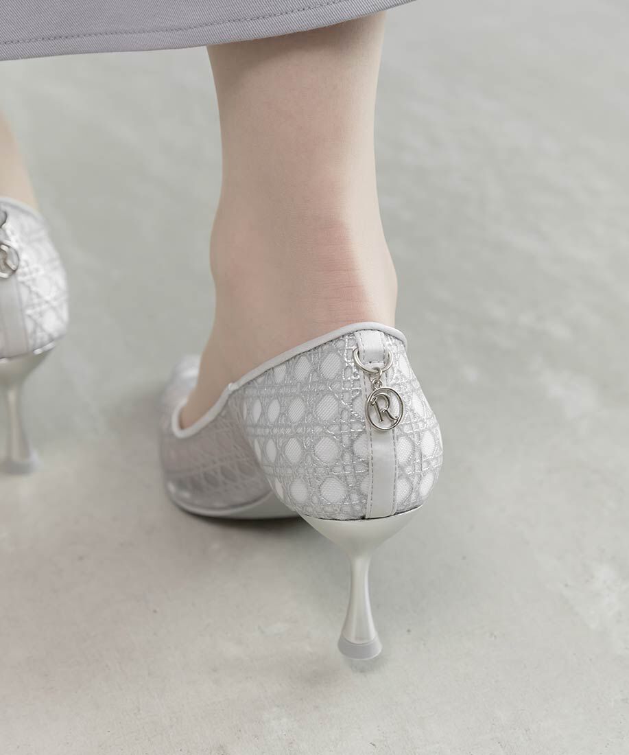  「モノグラムチャームシアーパンプス」|パンプス|