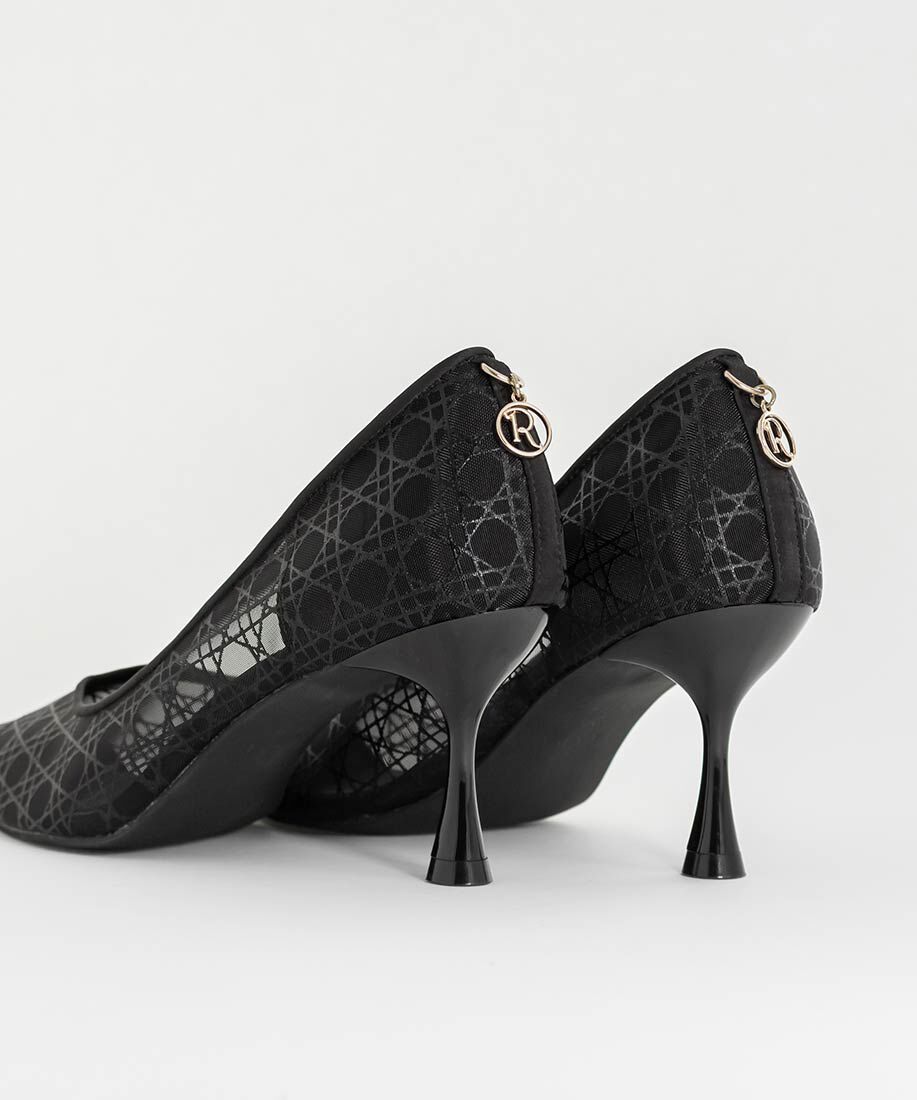  「モノグラムチャームシアーパンプス」|パンプス|