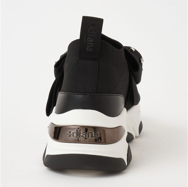 プラスダイアナ「リボンニットスニーカー　MF45521」|スニーカー|