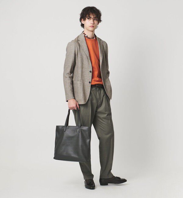 UNITED ARROWS「レザーライク トートバッグ TALL」|トートバッグ|