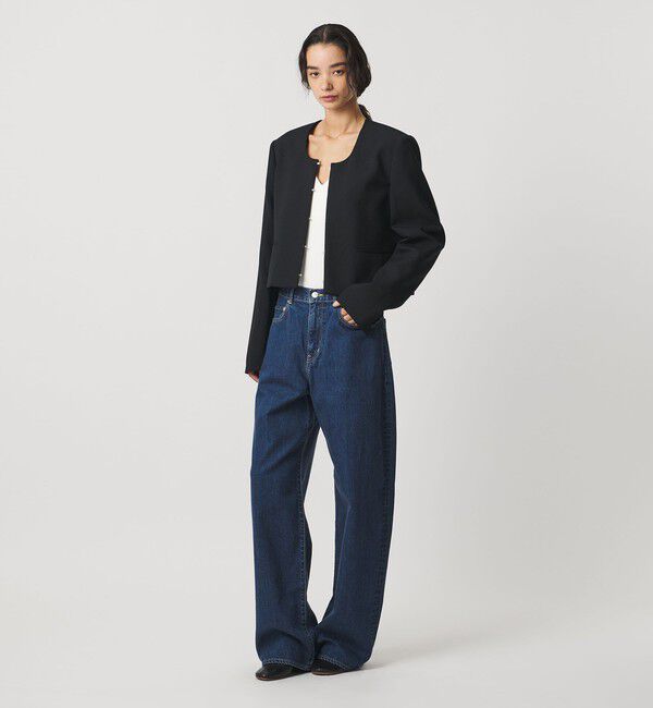 AEWEN MATOPH「＜AEWEN MATOPH＞デニムカーブパンツ」|デニム|