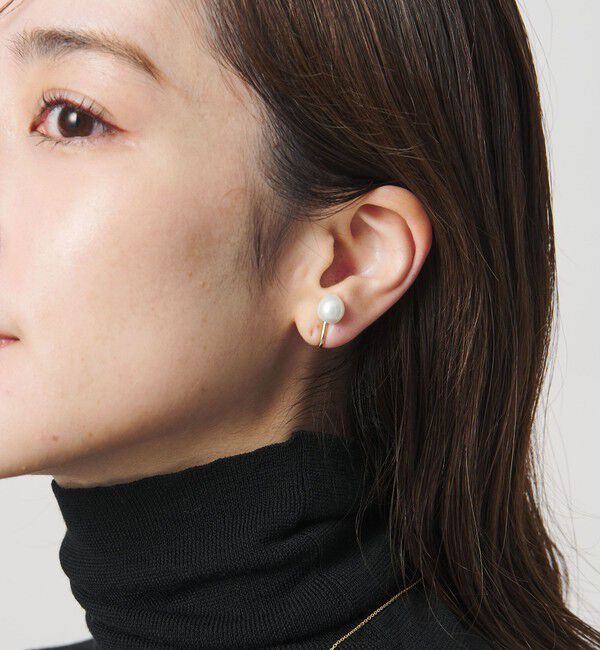 UNITED ARROWS「＜les bonbon＞organic パール イヤリング」|イヤリング|