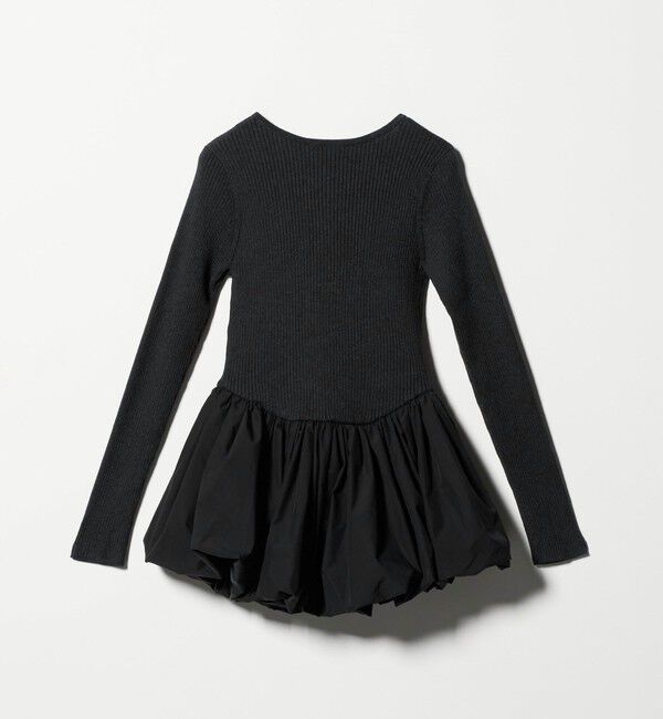 AEWEN MATOPH「＜AEWEN MATOPH＞バルーンコンビ 二ットプルオーバー ‐ ウォッシャブル ‐」|ニット・セーター|