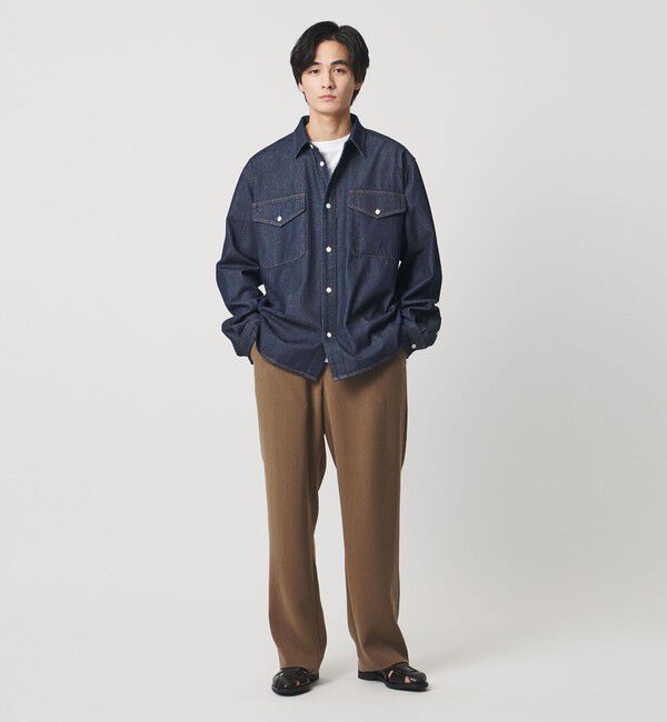UNITED ARROWS「【別注】＜WESCOT＞ ワンウォッシュ デニム シャツ」|シャツ・ブラウス|