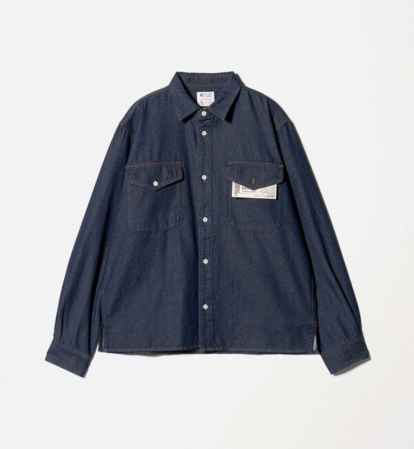 UNITED ARROWS「【別注】＜WESCOT＞ ワンウォッシュ デニム シャツ」|シャツ・ブラウス|