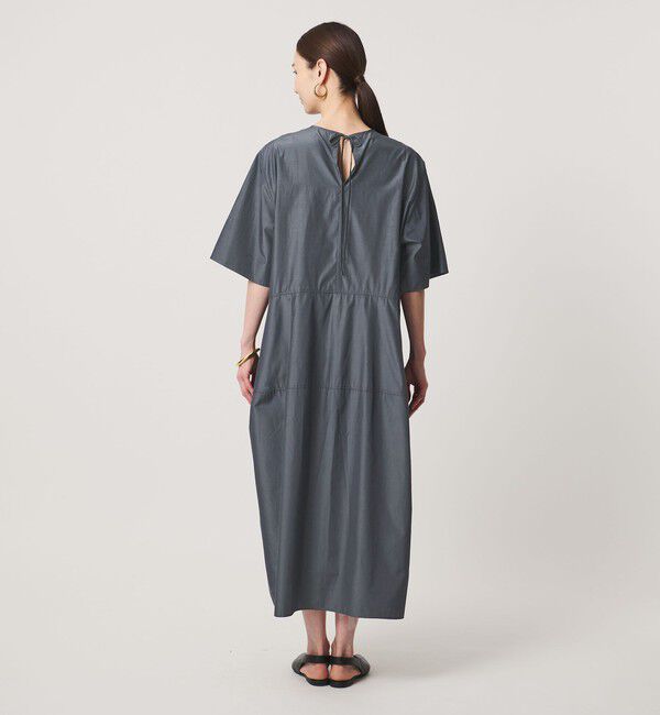 UNITED ARROWS「デニムライク ブライトローン ワンピース ‐ウォッシャブル‐」|ワンピース|