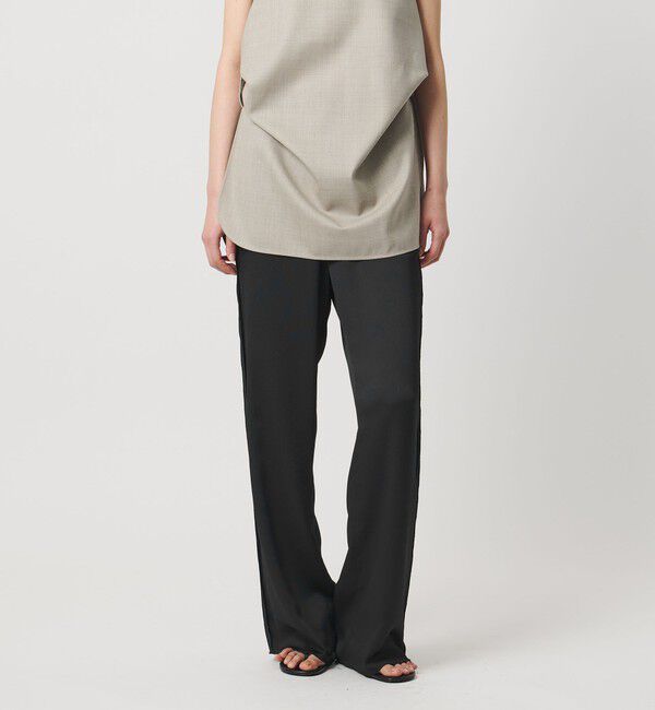 AEWEN MATOPH「＜AEWEN MATOPH＞サテンメローイージーパンツ ‐ ウォッシャブル ‐」|チノ|