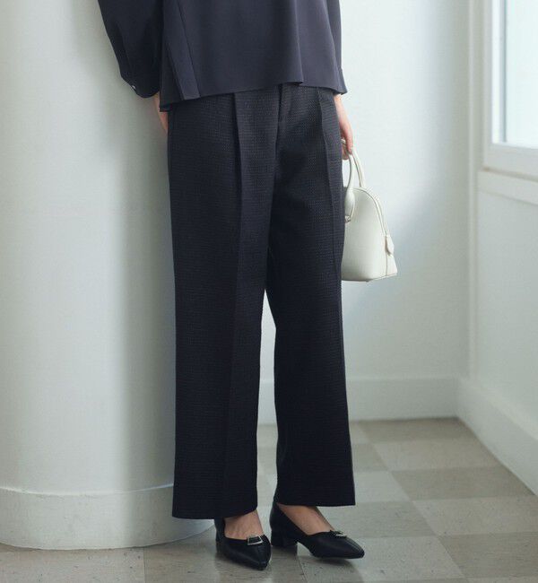 UNITED ARROWS green label relaxing「ライト ツイードライク パンツ」|その他|