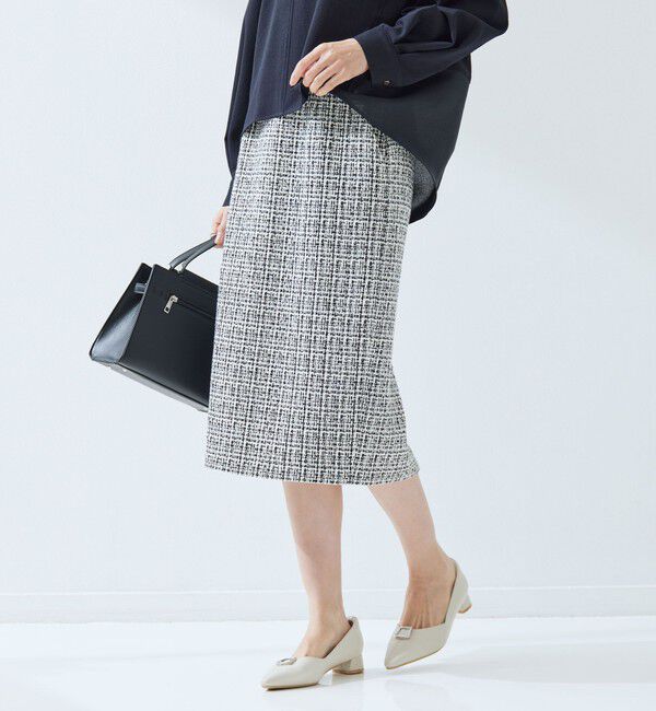 UNITED ARROWS green label relaxing「ツイードライク タイト スカート」|タイト|