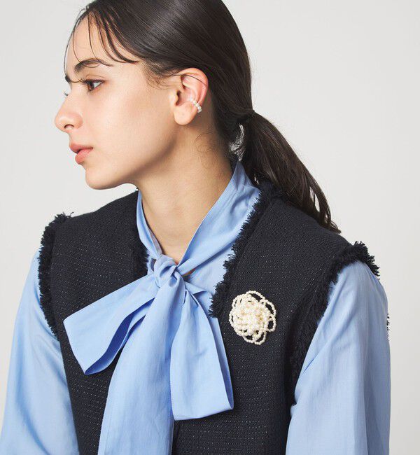 UNITED ARROWS green label relaxing「フラワーモチーフ コサージュ 26SS」|ブローチ・コサージュ|