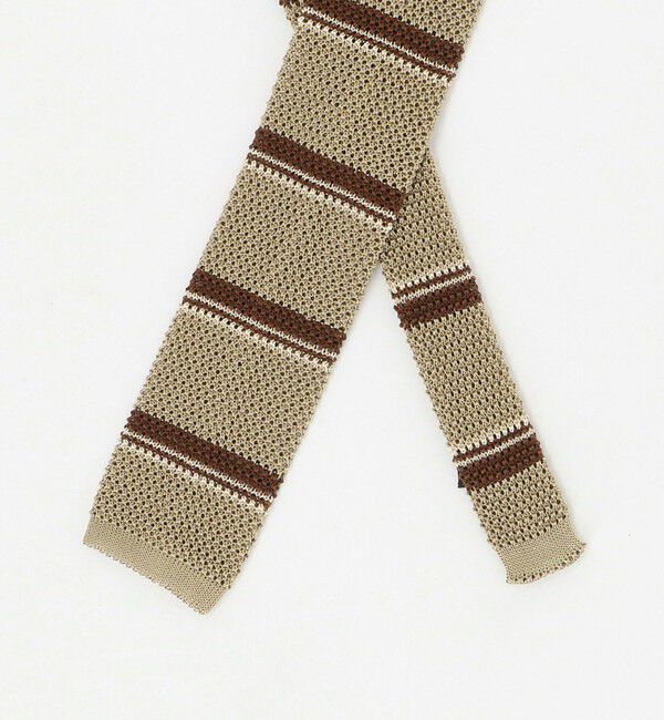 UNITED ARROWS green label relaxing「＜Bleck＞6.5cm ニット ボーダー ネクタイ」|ネクタイ・蝶ネクタイ|