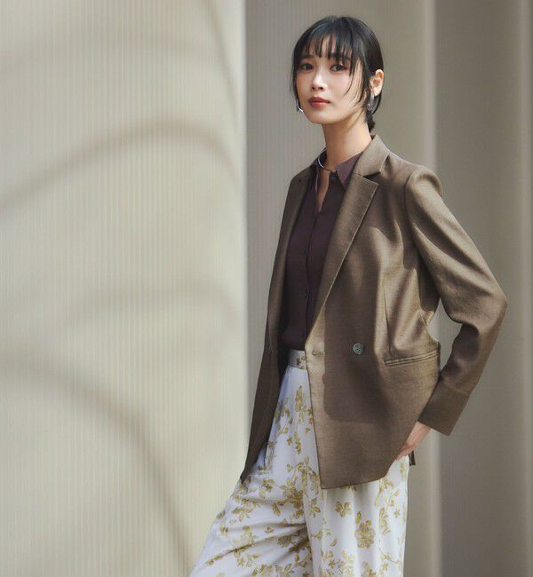 UNITED ARROWS green label relaxing「［size SHORTあり］リネンライク 2B ジャケット」|テーラードジャケット|