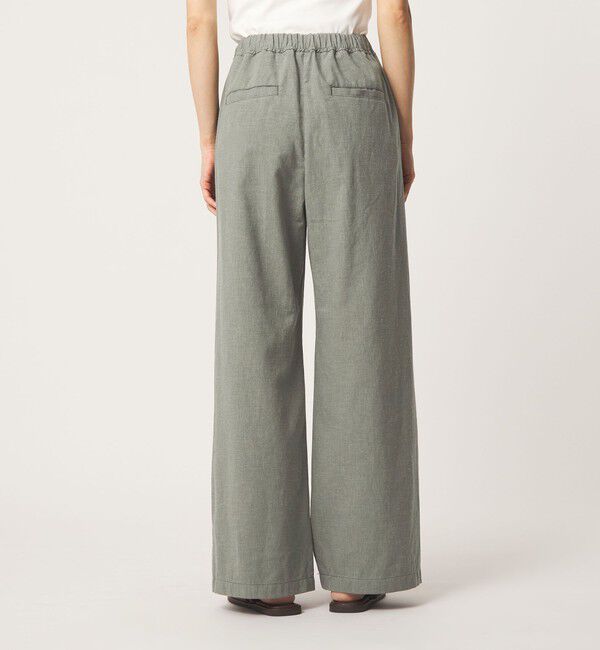 UNITED ARROWS green label relaxing「［size SHORT/TALLあり］BREEZE LINEN ブリーズリネン ワイド パンツ」|その他|
