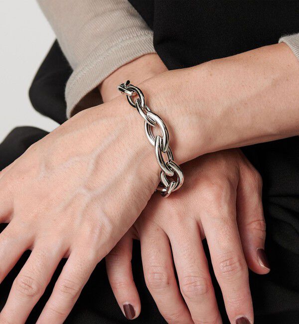 BEAUTY&YOUTH UNITED ARROWS「ヘンケイチェーンブレスレット」|ブレスレット・バングル|SILVER