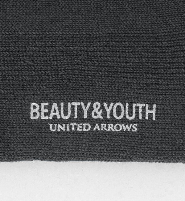 BEAUTY&YOUTH UNITED ARROWS「2ライン パイル クルー ソックス」|ソックス|