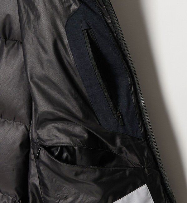 BEAUTY&YOUTH UNITED ARROWS「小松マテーレ シャンブレー フード ダウンジャケット 700FP 撥水機能」|ダウン|