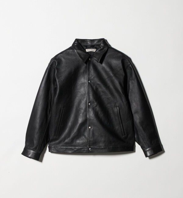 BEAUTY&YOUTH UNITED ARROWS「セミベジタブル レザー トラッカー ジャケット」|その他|