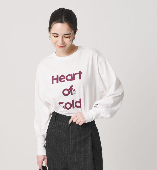 BEAUTY&YOUTH UNITED ARROWS「【WEB限定/別注】＜Americana＞プリント ロングスリーブTシャツ」|Tシャツ・カットソー|WHITE