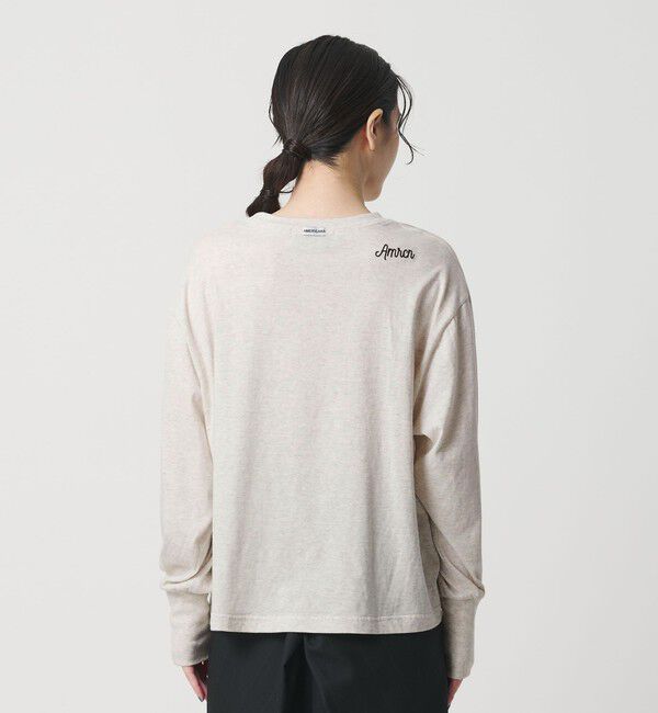 BEAUTY&YOUTH UNITED ARROWS「【WEB限定/別注】＜Americana＞プリント ロングスリーブTシャツ」|Tシャツ・カットソー|
