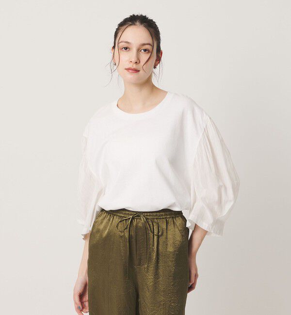 BEAUTY&YOUTH UNITED ARROWS「＜dahl&rsquo;ia＞リメイク パワーショルダー プルオーバー」|Tシャツ・カットソー|