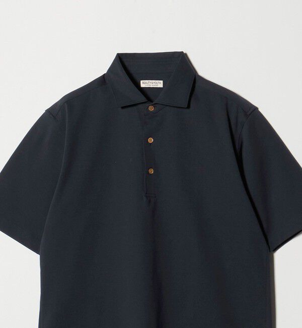 BEAUTY&YOUTH UNITED ARROWS「クール ハイゲージ モクロディ ポロシャツ 接触冷感 抗菌防臭」|Tシャツ・カットソー|