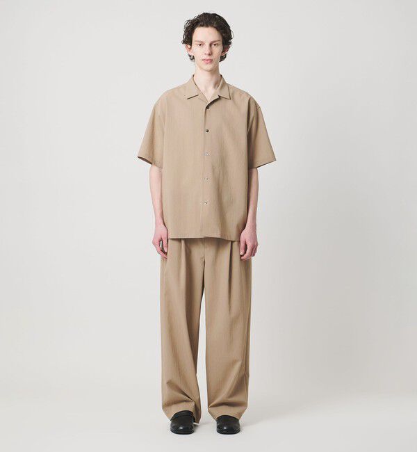 MONKEY TIME「RENU TROシリーズ 2P ワイド パンツ -セットアップ対応-」|チノ|