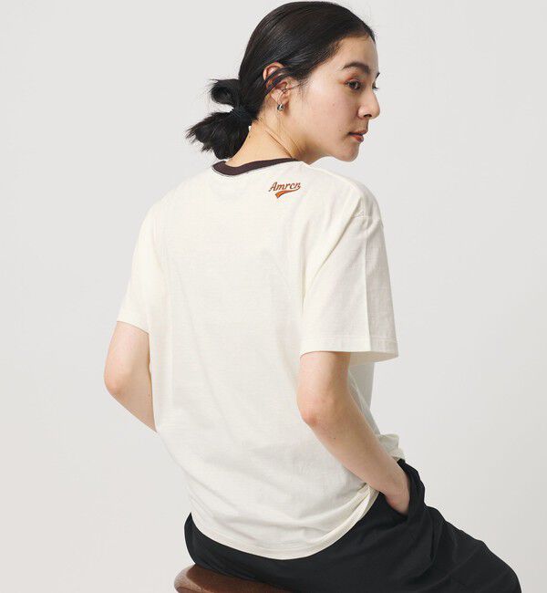 BEAUTY&YOUTH UNITED ARROWS「【WEB限定/別注】＜Americana＞リンガーTシャツ」|Tシャツ・カットソー|