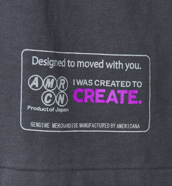 BEAUTY&YOUTH UNITED ARROWS「【WEB限定/別注】＜Americana＞リンガーTシャツ」|Tシャツ・カットソー|