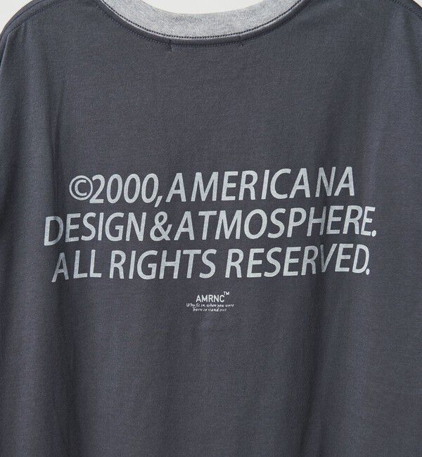 BEAUTY&YOUTH UNITED ARROWS「【WEB限定/別注】＜Americana＞リンガーTシャツ」|Tシャツ・カットソー|