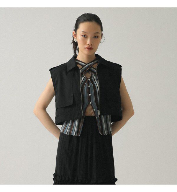 Ray BEAMS 「ジップ ヨーク ベスト」|ベスト・ジレ|