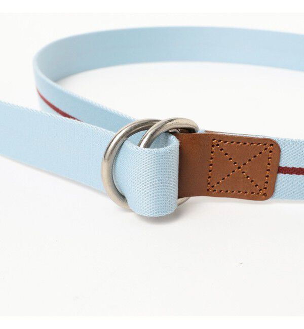 BEAMSBOY「【別注】GEVAERT BANDWEVERIJ / 30mm カラー ライン ベルト」|ベルト|