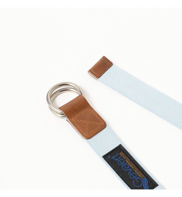 BEAMSBOY「【別注】GEVAERT BANDWEVERIJ / 30mm カラー ライン ベルト」|ベルト|