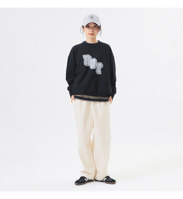 BEAMSBOY「【別注】Champion / ボーイ リバースウィーブ(R) クルー」|Tシャツ・カットソー|