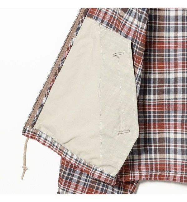 BEAMSBOY「マドラス チェック ブルゾン」|ブルゾン・スタジャン|