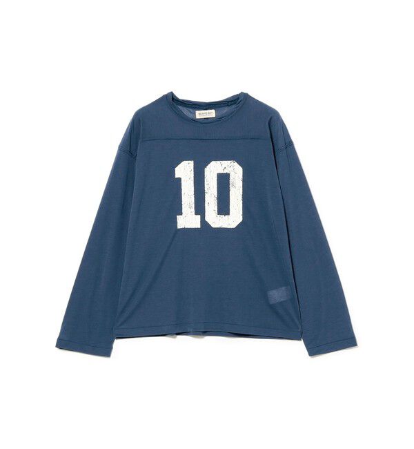 BEAMSBOY「シアー ナンバリング フットボール」|Tシャツ・カットソー|