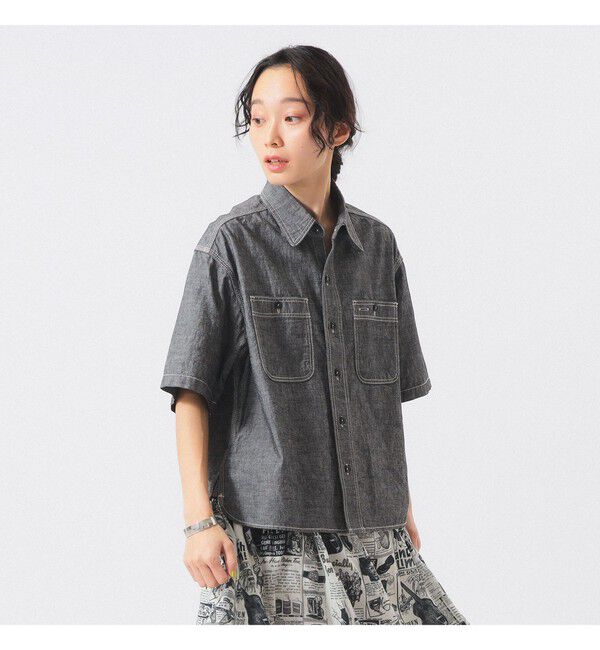 BEAMSBOY「シャンブレー ショートスリーブ」|シャツ・ブラウス|