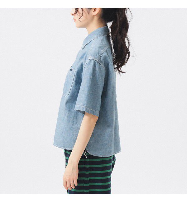 BEAMSBOY「シャンブレー ショートスリーブ」|シャツ・ブラウス|