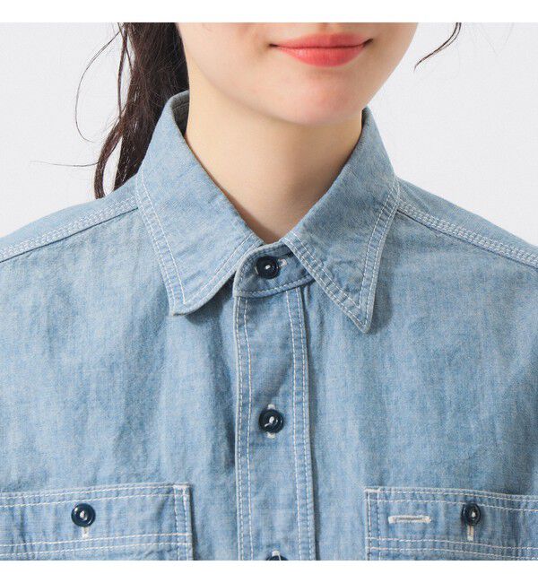 BEAMSBOY「シャンブレー ショートスリーブ」|シャツ・ブラウス|